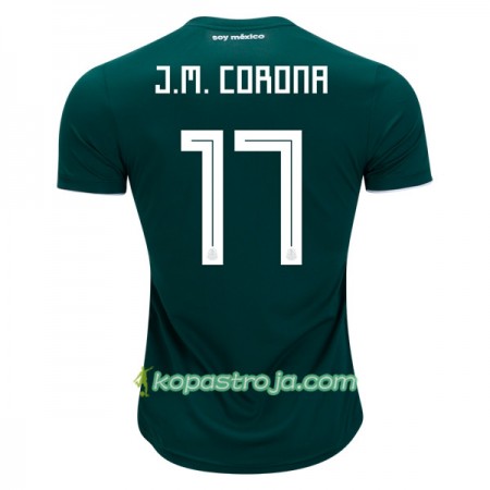 Billiga Fotbollströjor Mexiko J.M.Corona 17 VM 2018 Hemma tröja